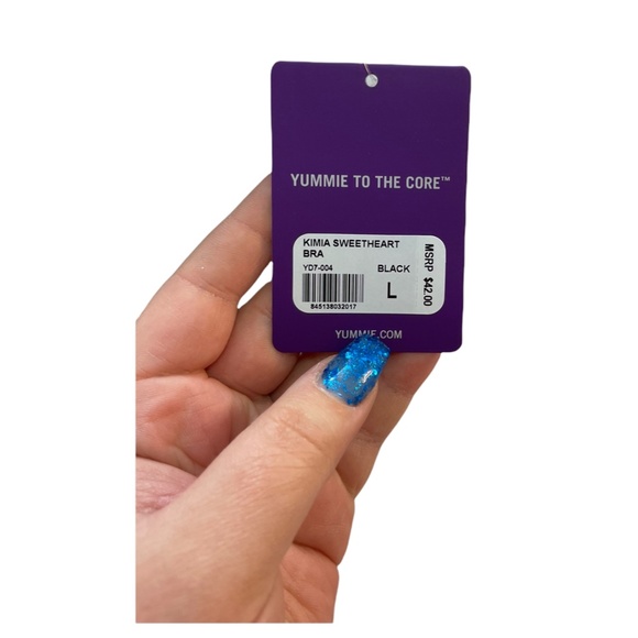 Ethika V Neck pink Bra NWT - Picture 2 of 5